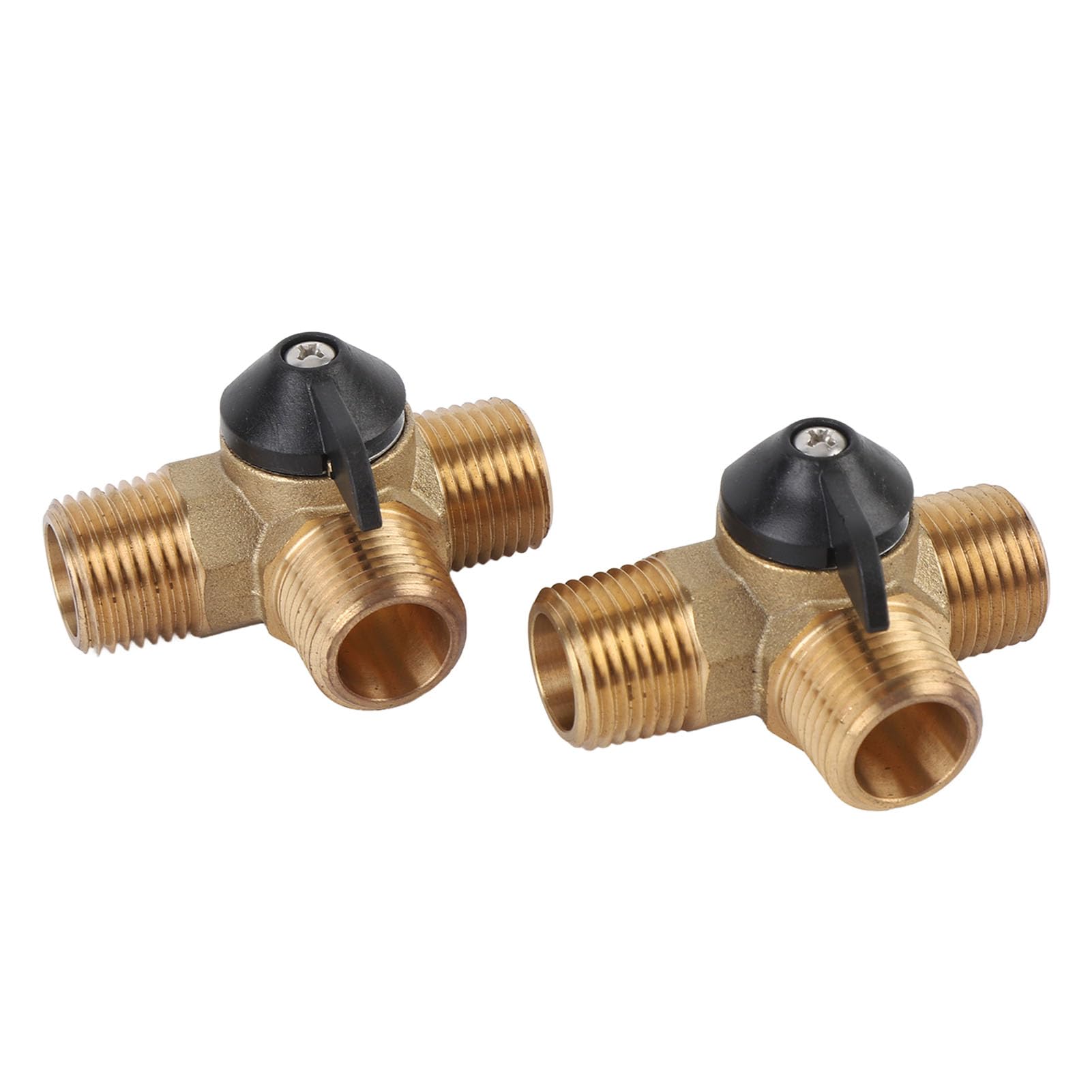 KIMISS Kit Bypass Scaldabagno per, Struttura Robusta, Tubo Rinforzato in Ottone 12 Pollici