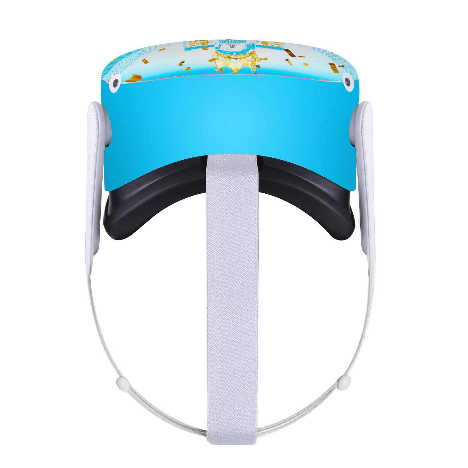 Head Case Designs Officially Licensed Manchester City Man City FC Team Poster 2023 Champions Vinyl Sticker Skin Decal Cover Compatible with Meta Quest 2