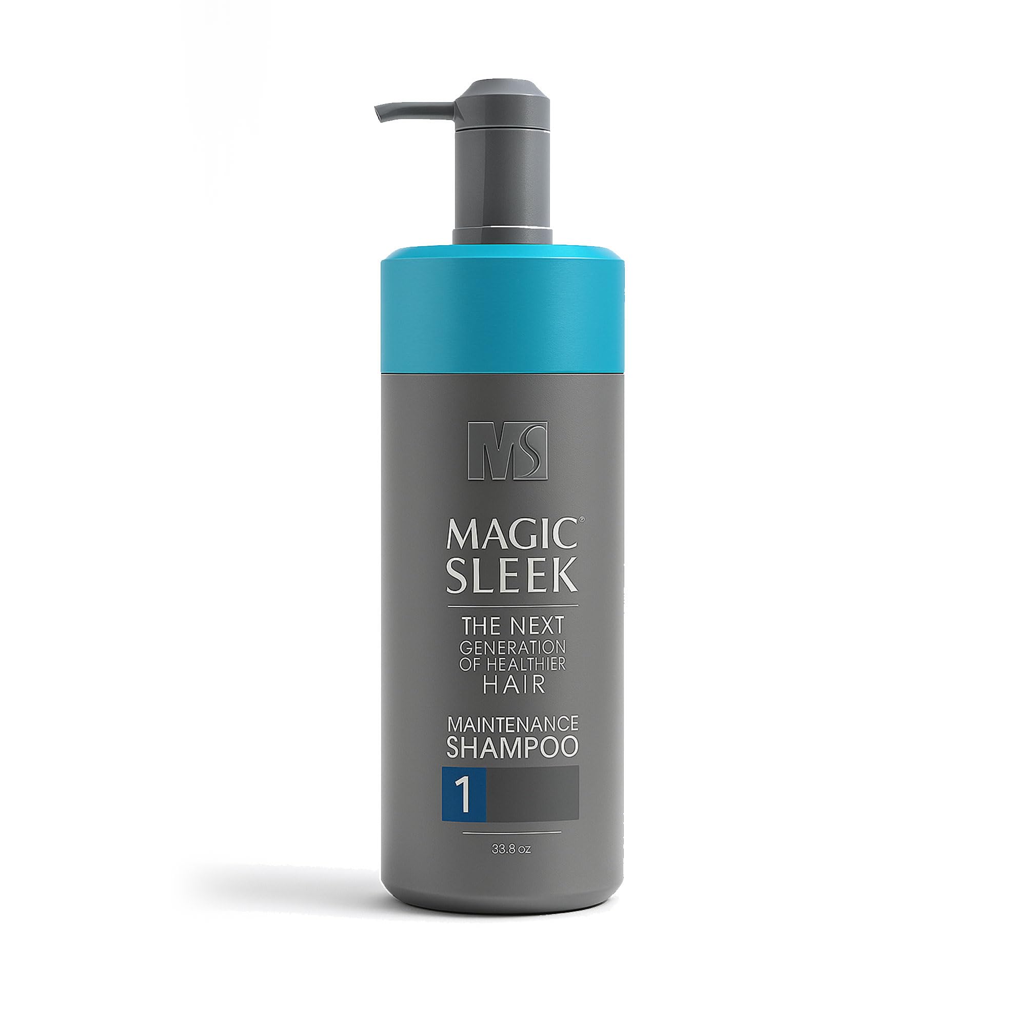 MagicSleek Hydrating Shampoo | Moisturizing & Cleansing | Color-Safe | All Hair Types | Coconut Oil | Frizz Control | Sulfate & Paraben Free | For Dry
