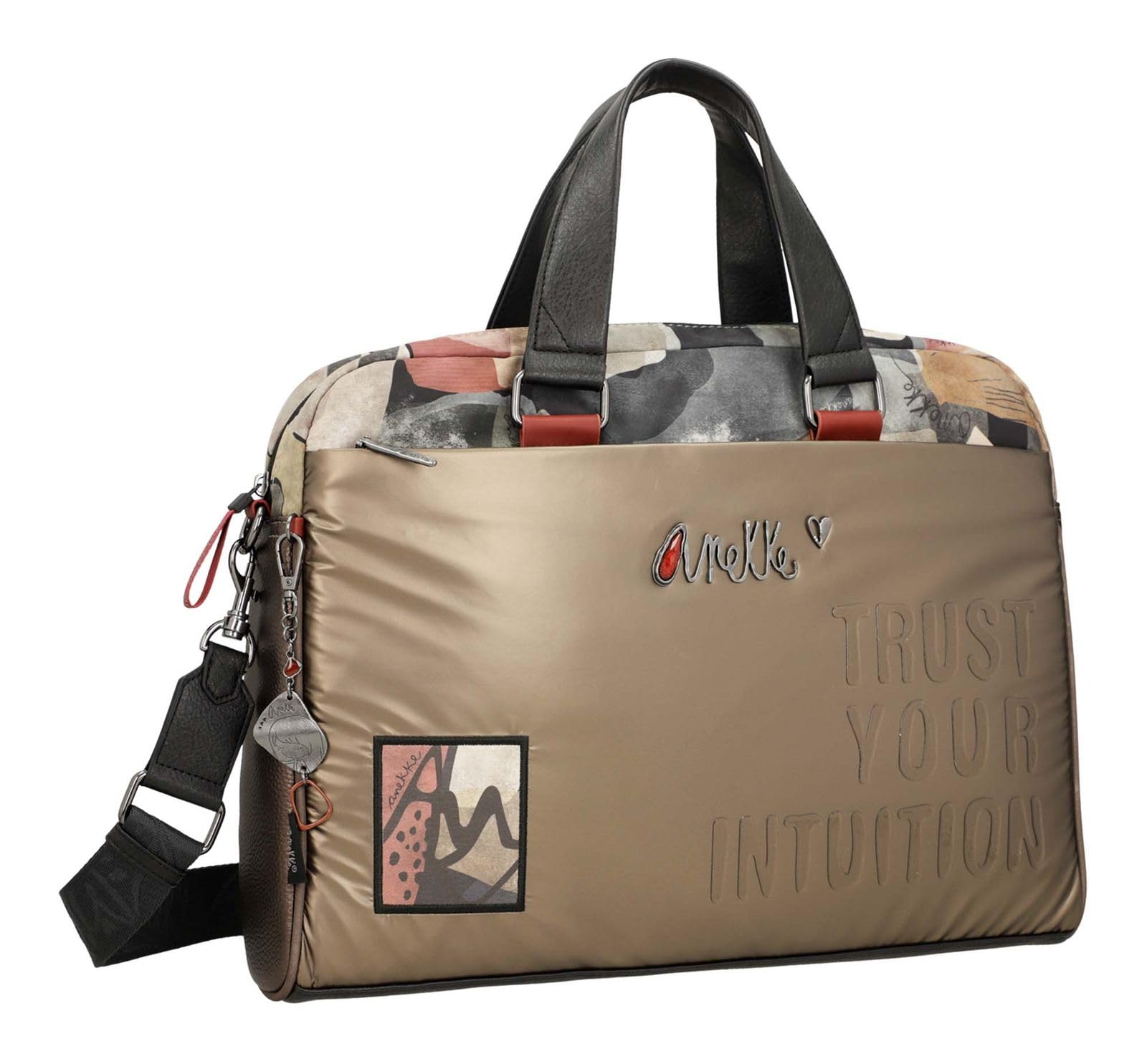 Anekke | Portadocumentos PC Mujer Colección Imaginary 80% Reciclado | 42 x 30 x 9 cm, Multicolor