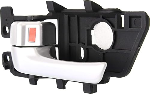 Miniatura 2 de Evan Fischer Manija de puerta interior compatible con ForteForte KOUP 10-13 delantera o trasera izquierda interior de plástico plateado pintado