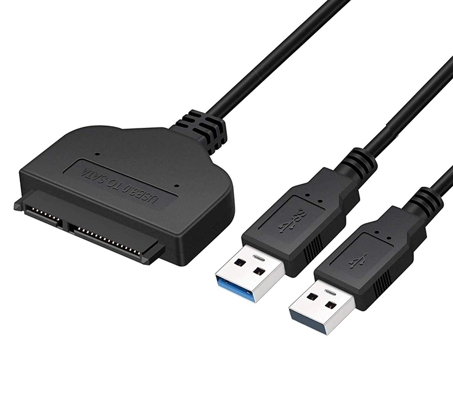 Ultima Cords & Cables USB 3.0 to Sata Converter Adapter Cable for 2.5 Inch Hard Drive HDD SSD Laptop with UASP and USB Power Cable - Suitable for SSD - HDD (B07YZ8KFMW) Amazon Price History, Amazon Price Tracker