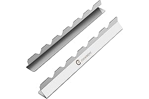 Kabob Rack For Kebab Skewers - Round, Metal, Flat by JY COOKMENT