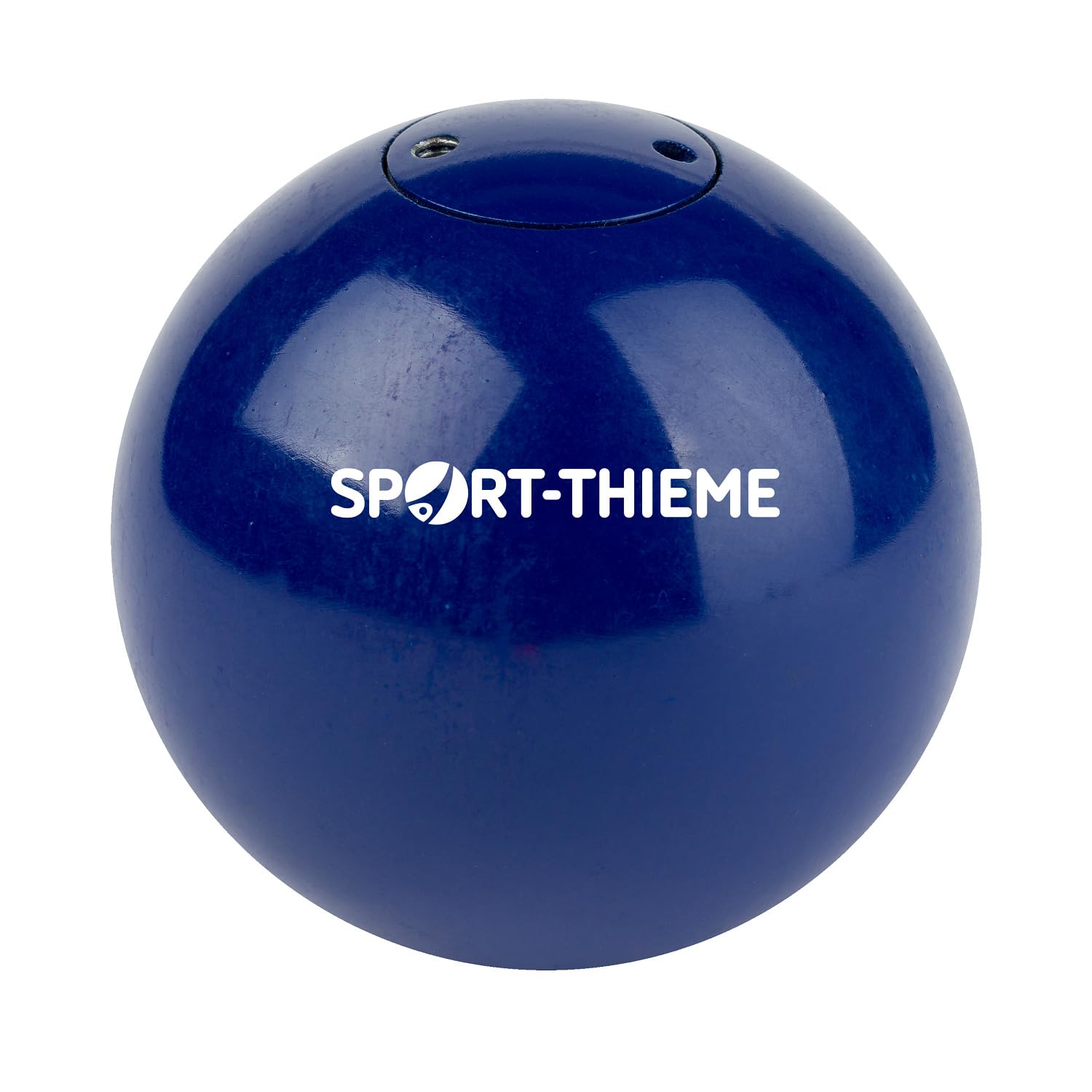 Sport-Thieme Wettkampf-Stoßkugel Stahl | 2kg - 7,26kg | Für Hochleistungssport und Wettkampf | Exaktes Wettkampfgewicht | Mittiger Kugelschwerpunkt | Markenqualität