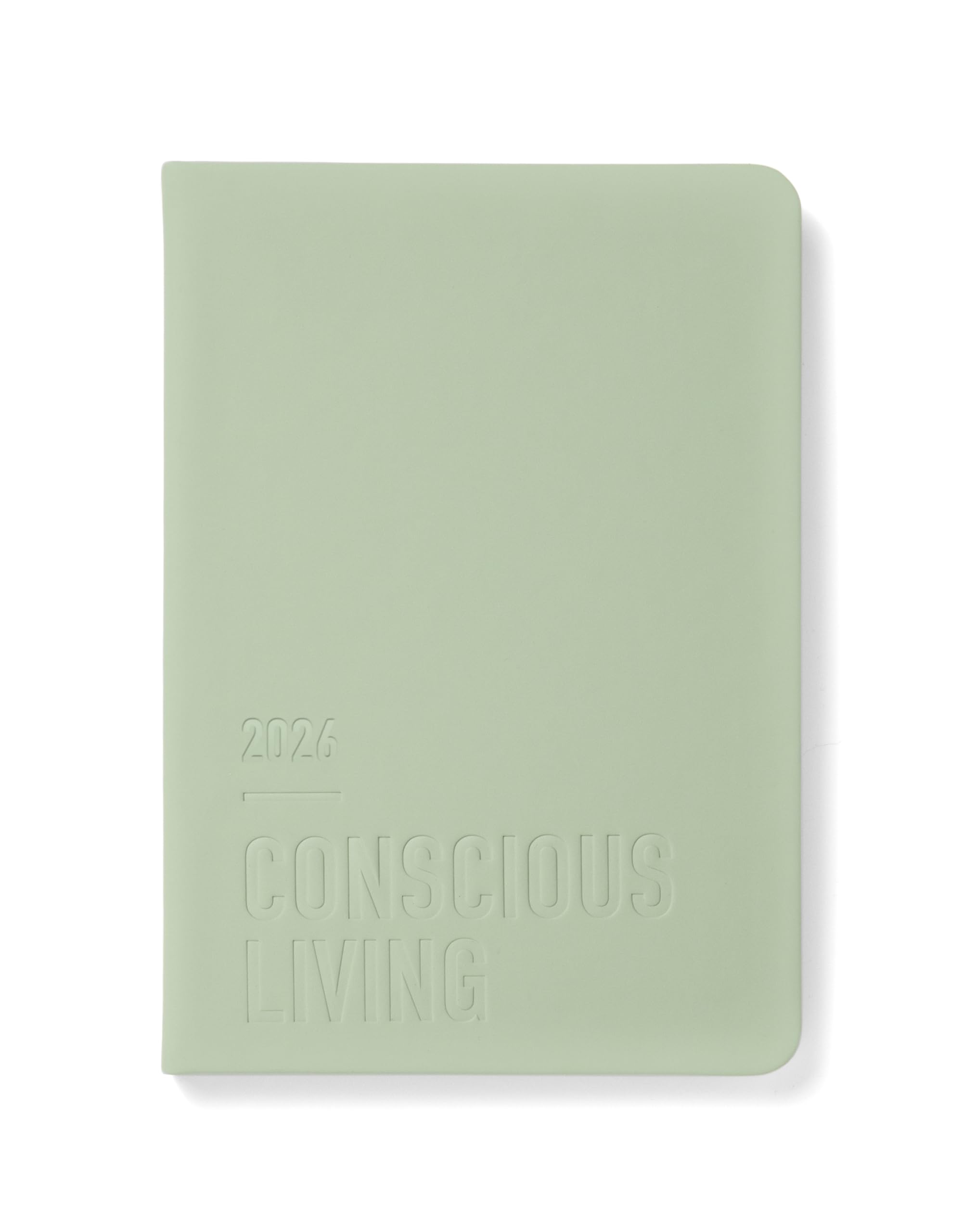Letts of London Conscious A5 week to view 2026 diary - Sage 26-082396