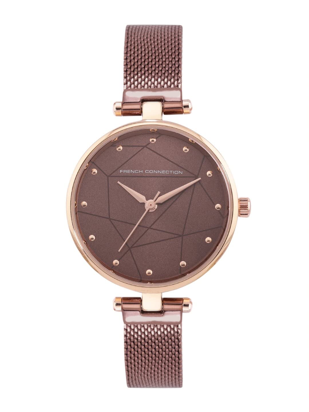 French Connection Analog Brown Dial Womens Watch-FCN00028D (B0B2K1FKN8) Amazon Price History, Amazon Price Tracker