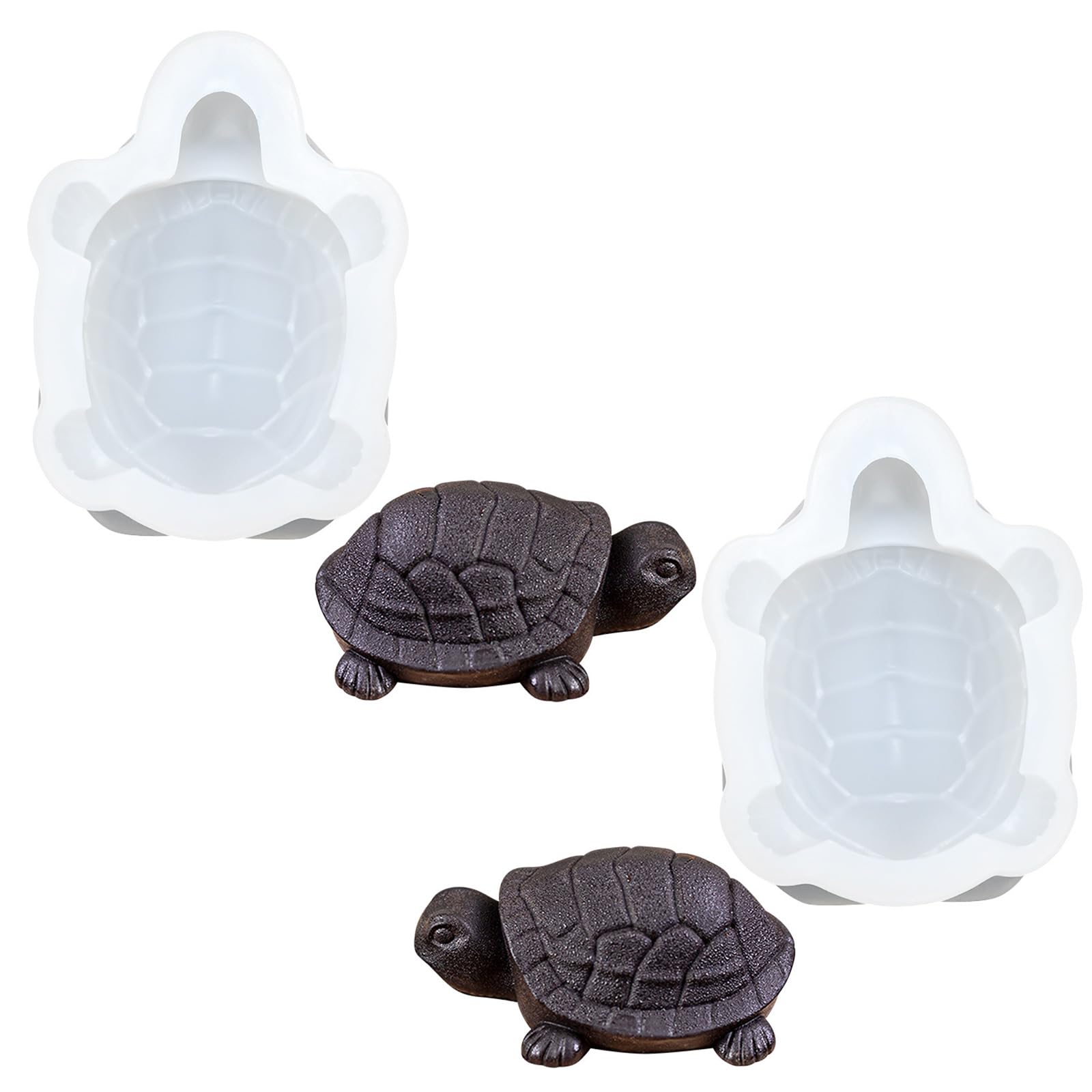 Moule à pâtisserie en silicone en forme de tortue pour ateliers cuisine en famille