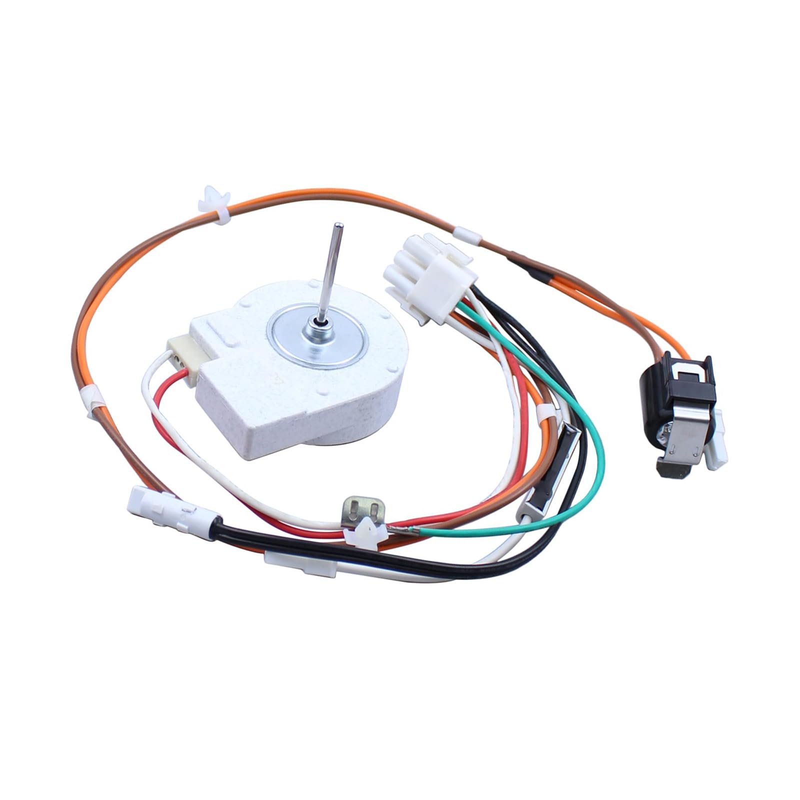 Gruppo Ventola Silenzioso per Frigorifero per Sostituzione W10276647 Componente Raffreddamento precisione Motore condensatore congelatore Motore Resistente della Ventola Raffreddamento del