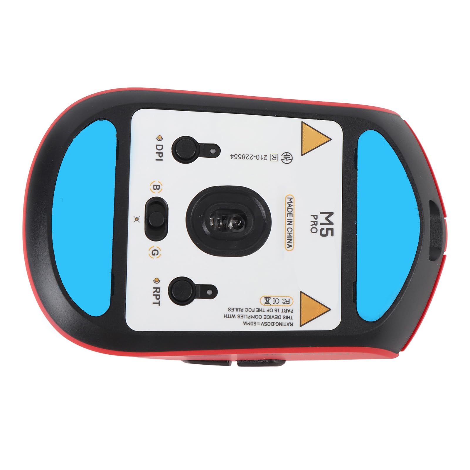 Bezprzewodowa Mysz do Gier, 30000 DPI, 3 Tryby, 2,4G, Bluetooth 5.0, Typ C, Przewodowa Mysz Komputerowa z 5 Programowalnymi Klawiszami do Laptopa