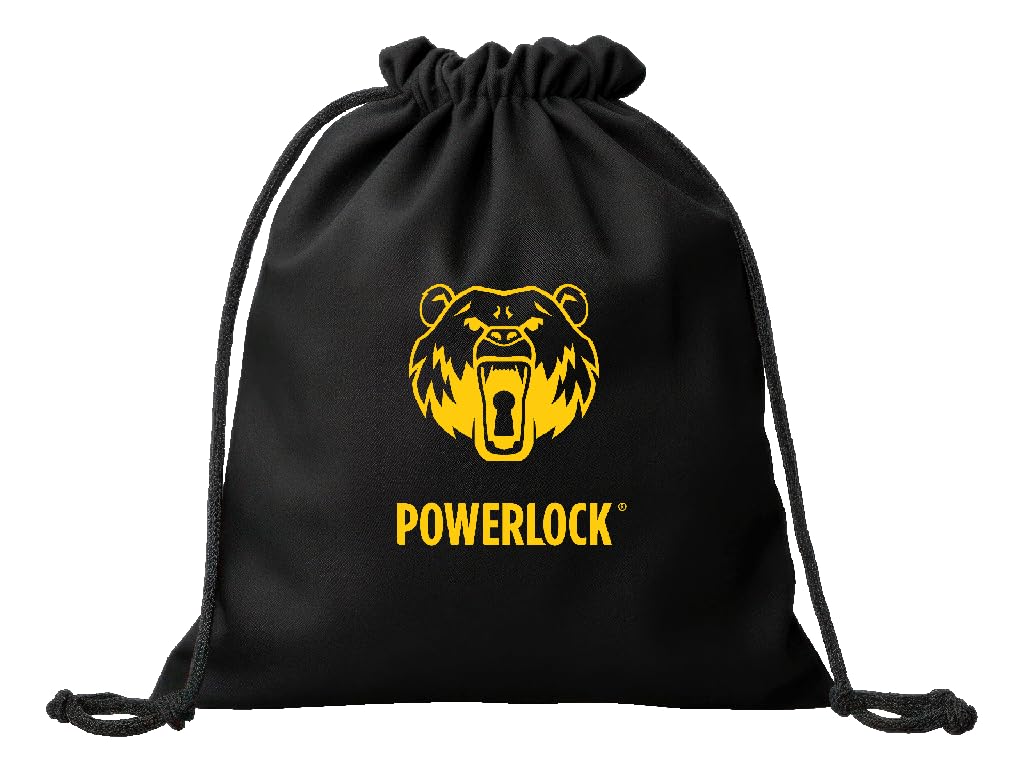 Powerlock T1 - Diebstahlsicherung für Anhänger | SCM geprüft | 25 mm Stahlbolzen | Sicherheits-Schloss mit Schlüsselkarte