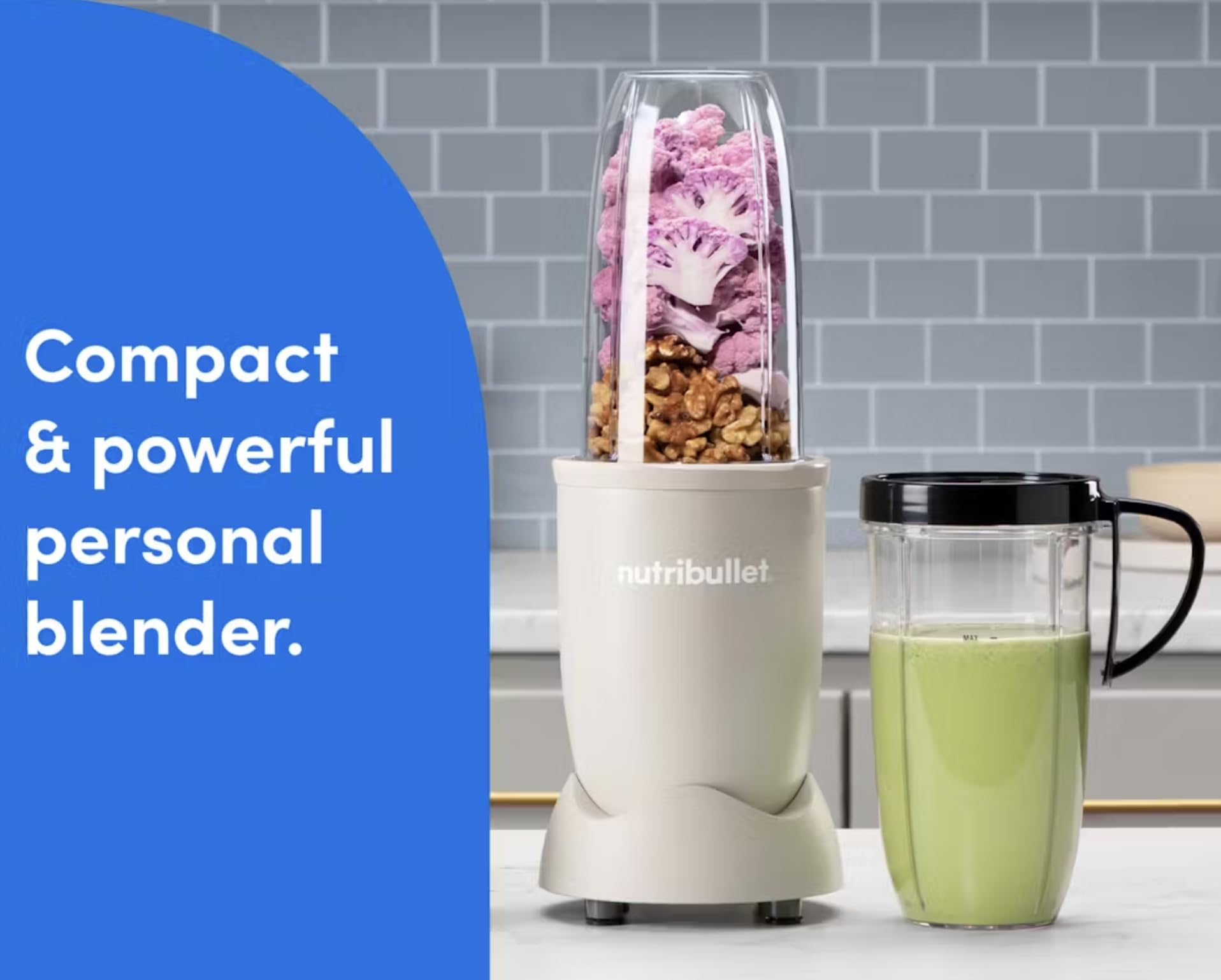 NutriBullet NB9-1301MAS Pro 13 Pcs Matte Sand, 900W