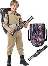 Funidelia Official Licensed Ghostbusters Costume for Boys and Girls Size 7-9 Years Movies & Series, Ghostbusters - Kids Costume for Parties, Carnival and Halloween