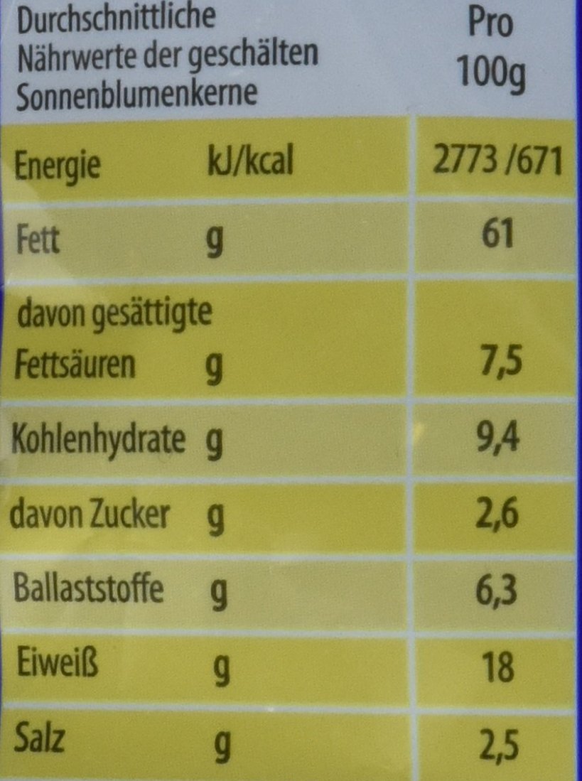 Dovgan Sonnenblumenkerne, 5er Pack (5 x 1 kg)