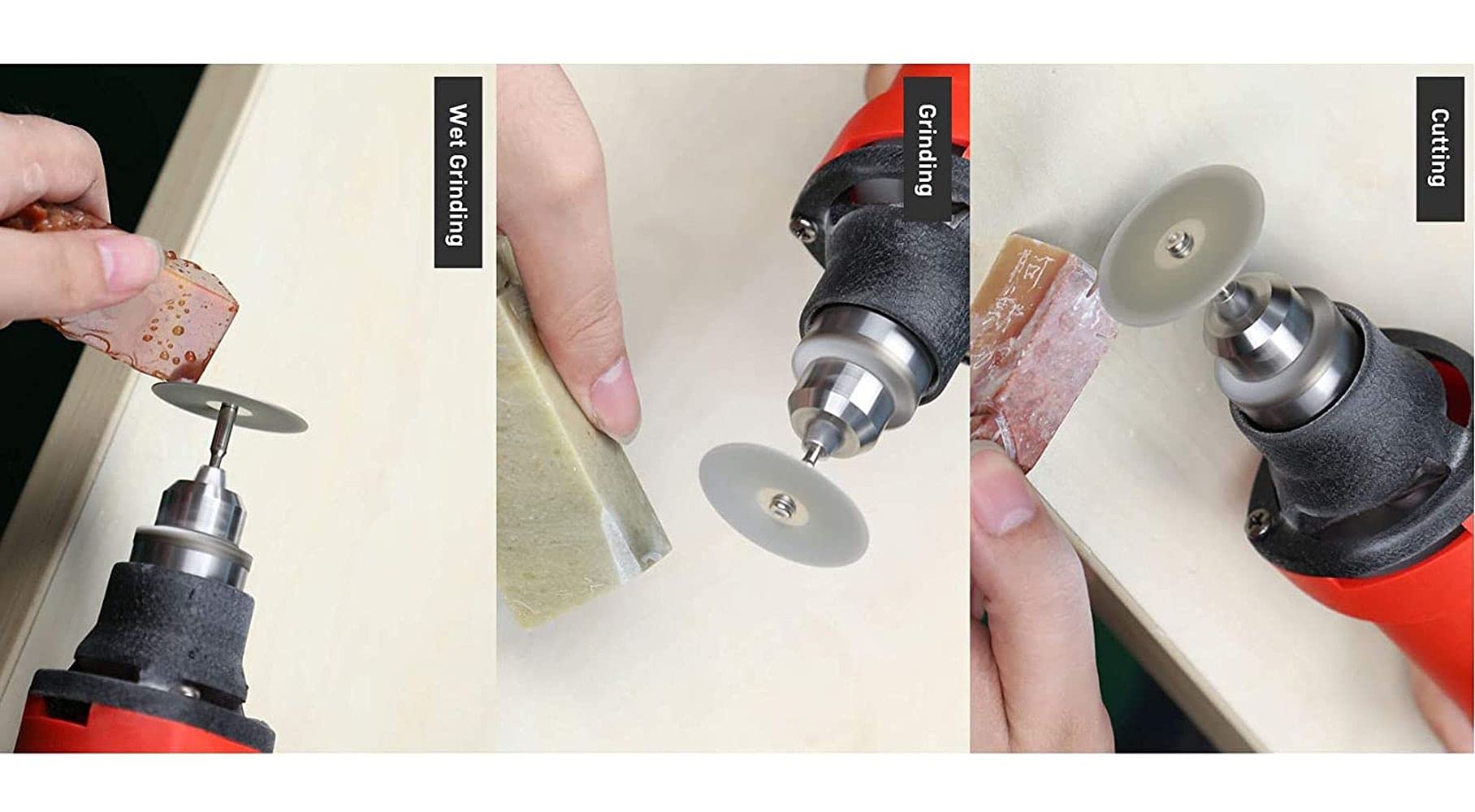 Diy Crafts 10417 6940 Hss 25mm Circular Saw Blade Rotary Tool Cutoff Wheel Cutting Disc Mandrel, Multicolor 2