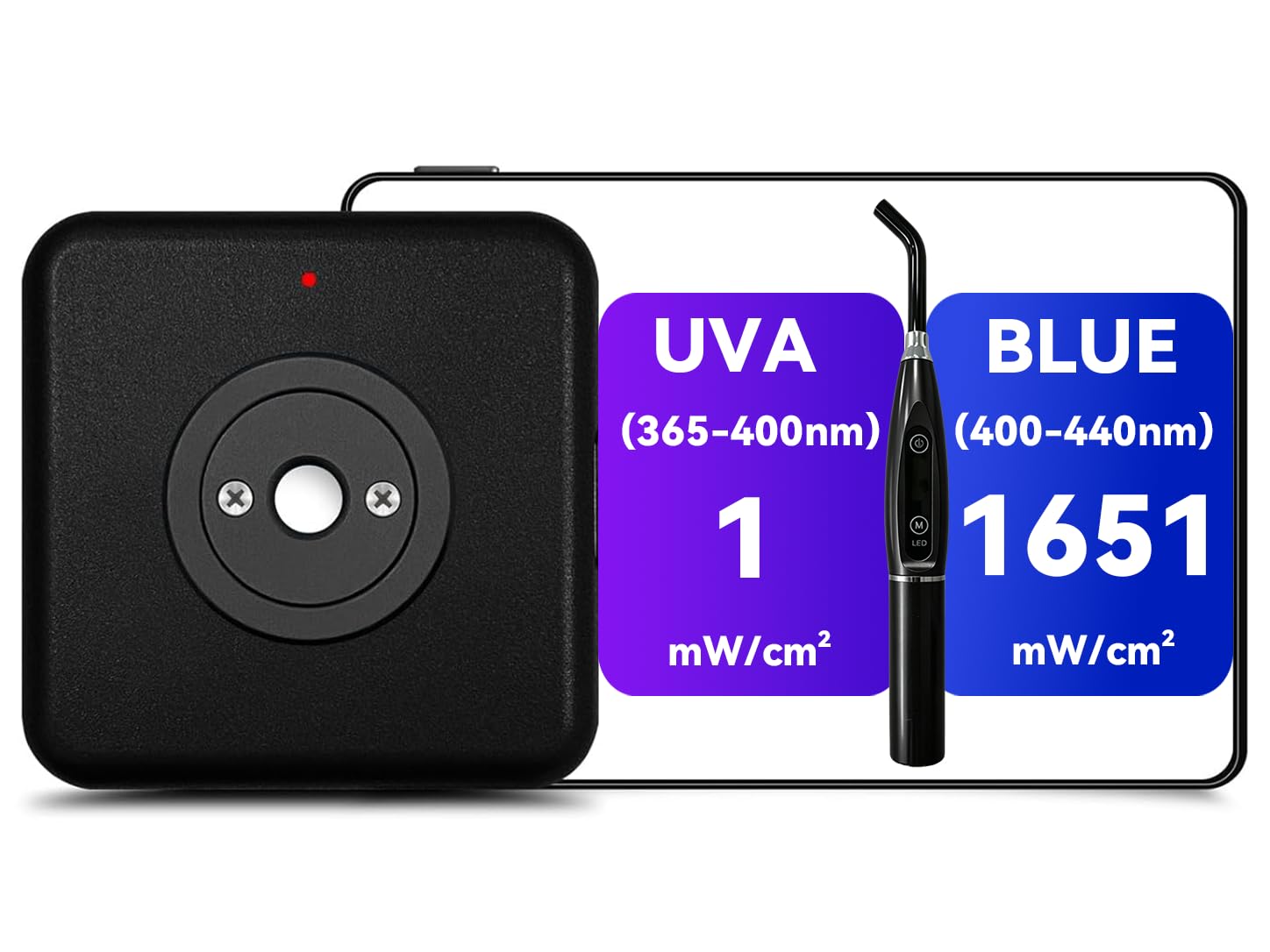 AH-DCLM Lichtmessgerät für blaues und UV-Licht