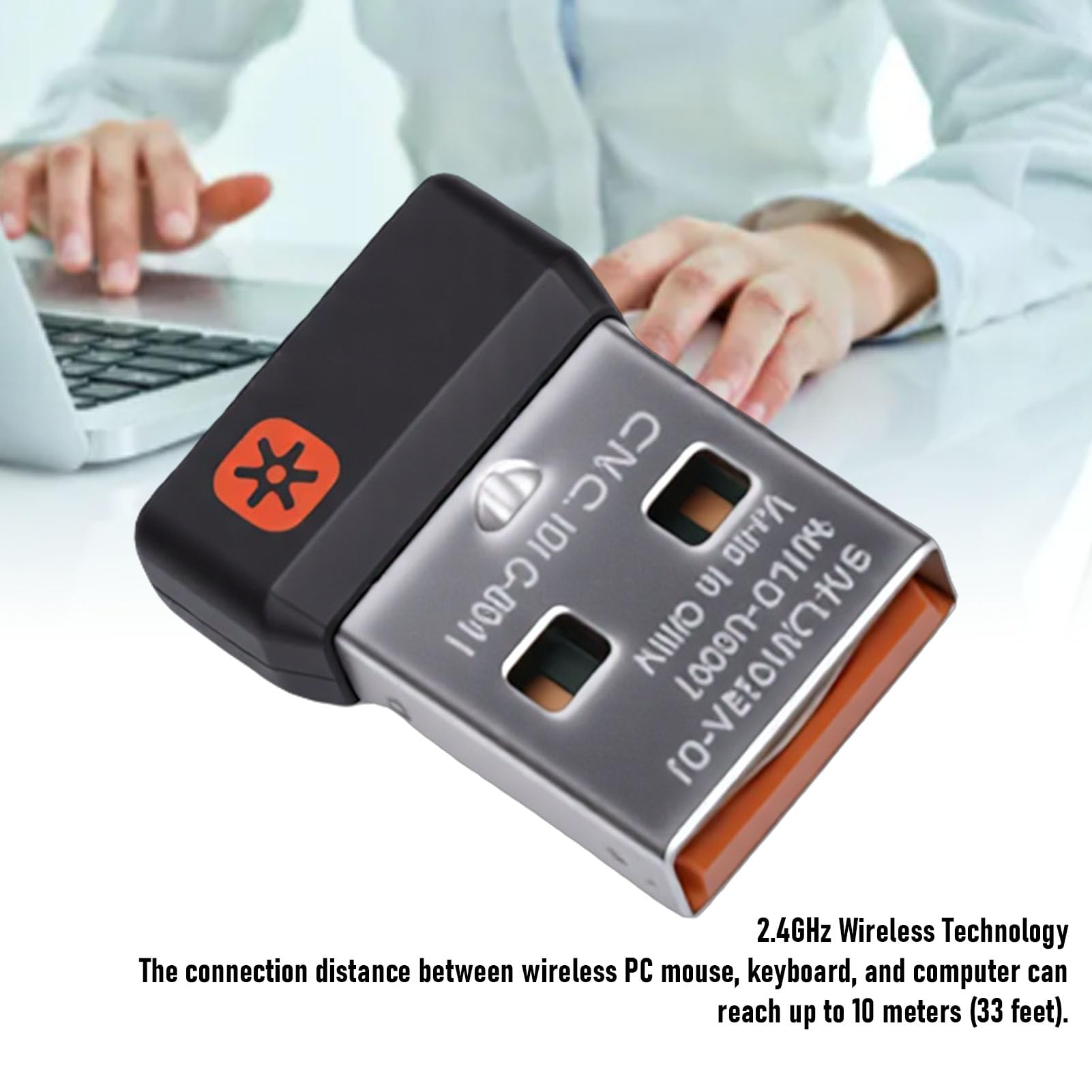 Récepteur USB Unifying Dongle sans Fil 2,4 GHz Compatible MK235 MK245 MK270 MK275 MK295 MK315 MK345 MK470