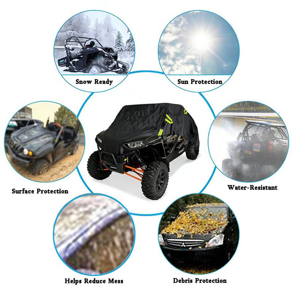 Protezione per Veicoli Fuoristrada,Compatibile per Kubota RTV X1120D Utility 2016-2026, Copertura Protettiva
