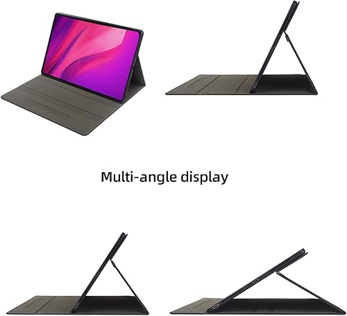 Miniatura 4 de VEVOOD Laptop Tablet Computer Cover for Lenovo Legion Y900 Tab Extreme 14.5-inches PU Leather All-Inclusive Cover (Gray)