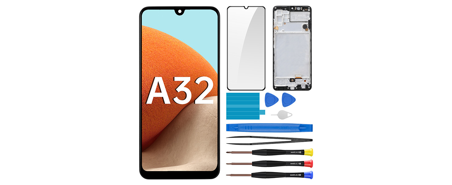 Amazon.com: BESJMYT for Samsung Galaxy A32 Screen Replacement with