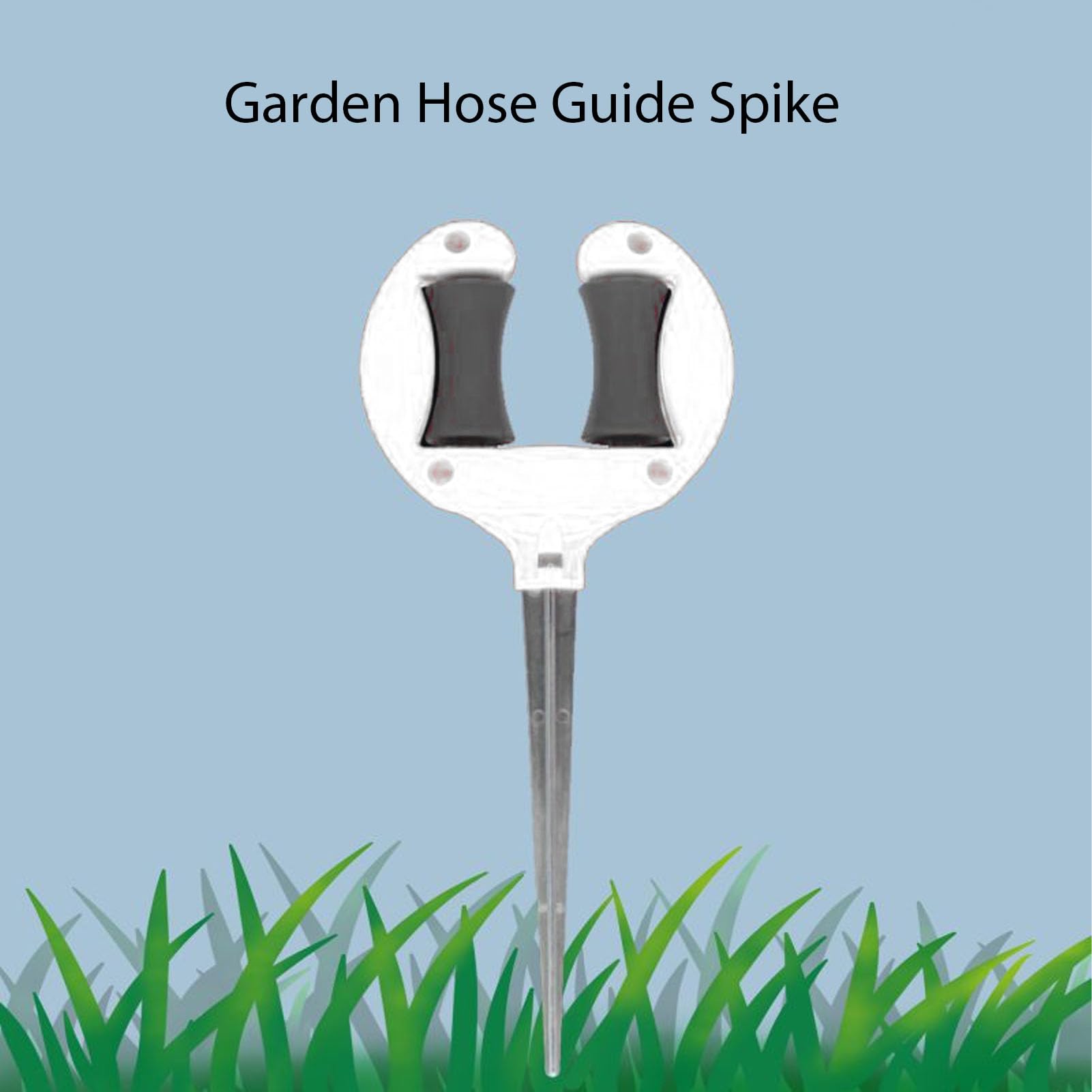 Ejoyous Ground Level Garden Hose Guide Nail Top Roller - Image 4
