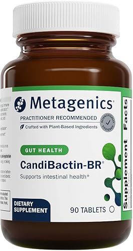 Metagenics CandiBactin-BR - Berberina concentrada para apoyo intestinal* - con berberina, uva de Oregón y extracto de raíz de coptis - Suplementos