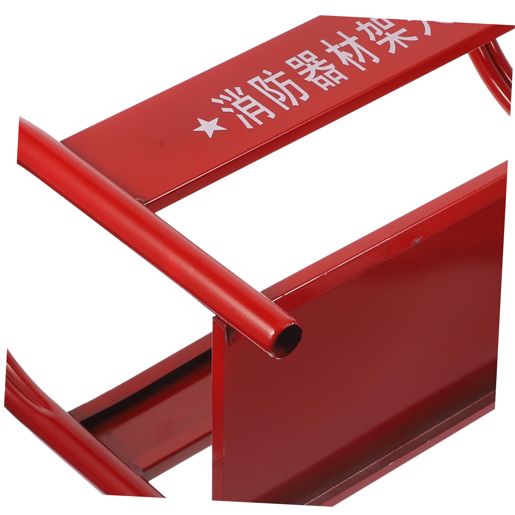 Soporte para Extintores de Incendios de Alta Resistencia Hierro Rojo | Capacidad 2-4kg, Uso en Centro Comercial y Oficina, Estructura Simple Acabado Resistente Estilo Aleatorio