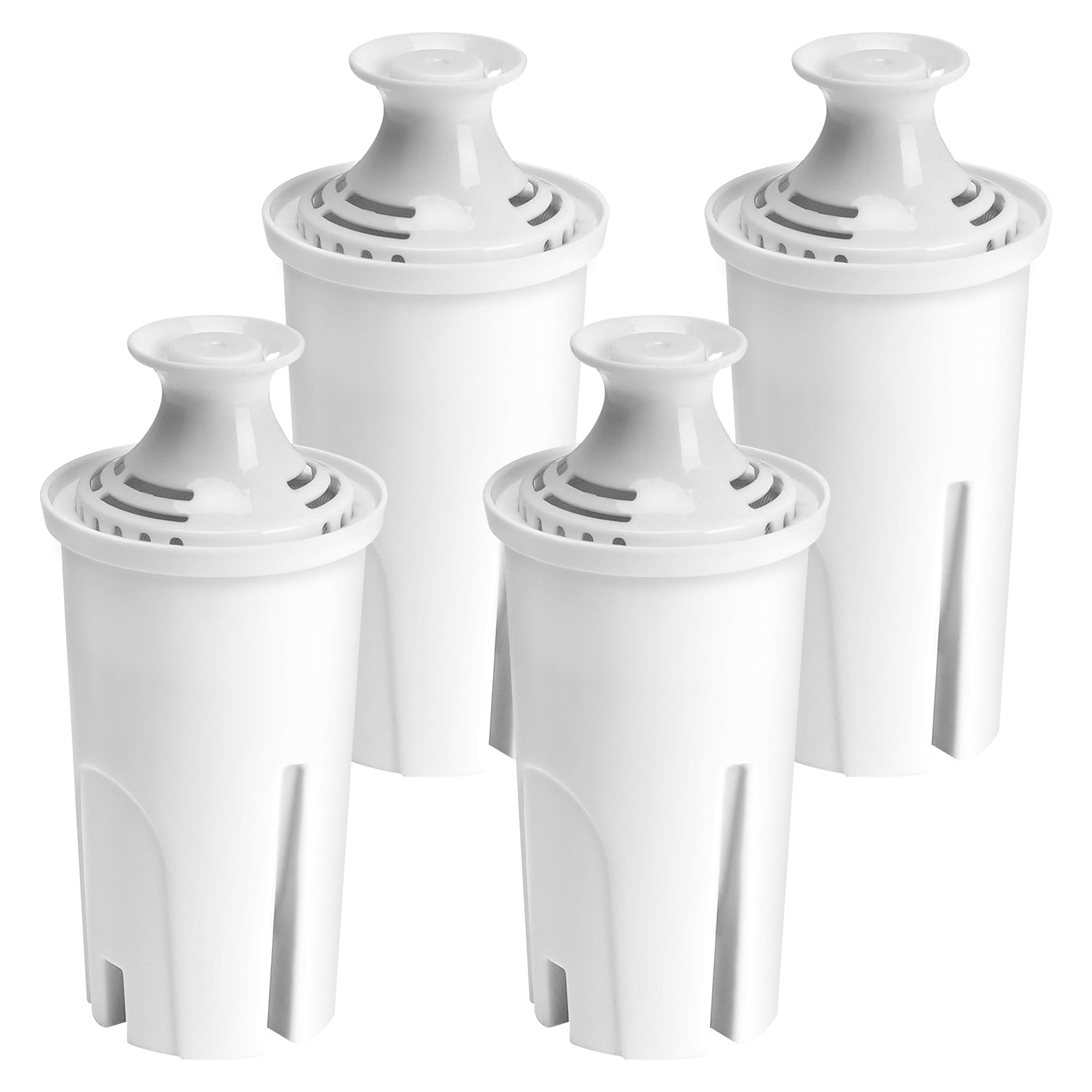 4-Pack Water Filter Replacement for Brita Brittany Pitchers and Dispensers, OB03, 0B03, Metro, Filter OB03 by APPLIANCEMATES