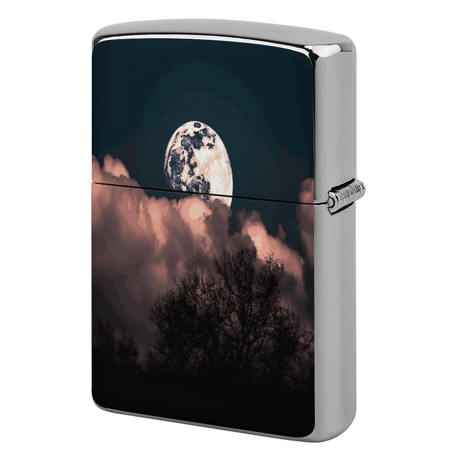 Fekiloot Style Full Moon Lighter Case Cover Lighter Holder