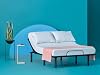 Quest 1.0 - Adjustable Bed Frame King - Slim Adjustable Bed Base with Head Articulation and Wired Remote - Works with Most Mattresses