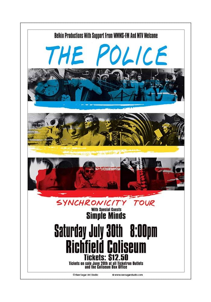 the Police - Synchronicity 1983 A1 ポスター the Police - Synchronicity 1983 A1 ポスター Albums Of The