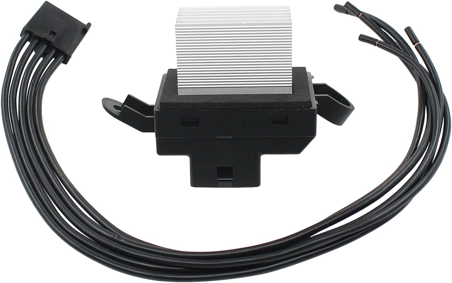 HVAC Blower Motor Resistor with Wire Harness Plug for Chevrolet Malibu 2004-2012, Pontiac G6 2005-2010, Saturn Aura 2007-2009