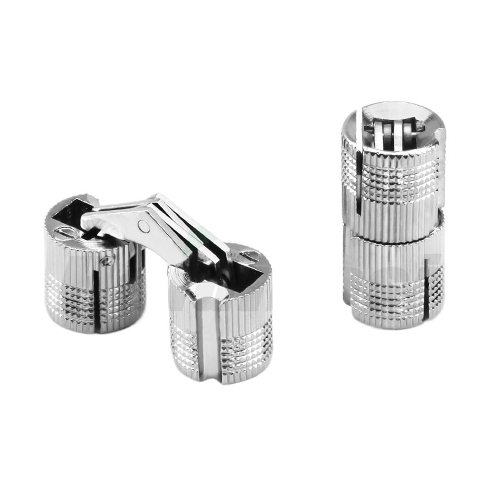 Barrel Hinge, Barrel Hinges 8-16mm Brass Concealed Cabinet Hinge(10mm)