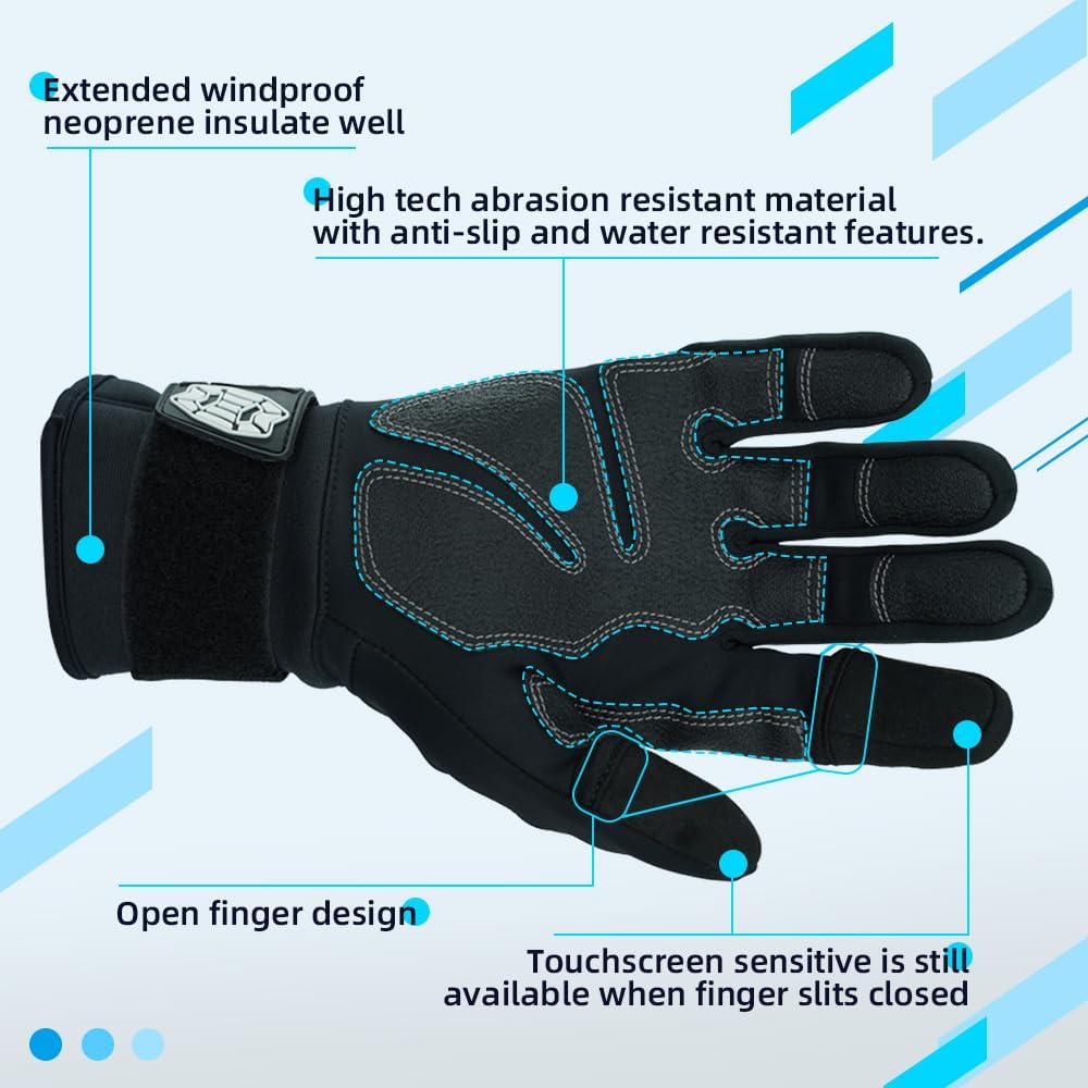 Seibertron S.P.S.G-2 UPF100+ Sun/UV Protection Fishing Adult & Youth Glove