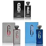 6 PM Series Eau De Parfum Spray with Woody Floral & Fruity Scent Perfume Gift Set Day to Night Fragrance for Men (Pack of 3) | Impression of 9 PM Perfume Series Cologne for Men