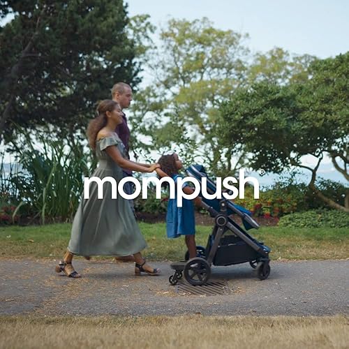 Miniatura 5 de Mompush Ultimate2 - Tabla de paseo para cochecito, superficie antideslizante, soporta hasta 44 libras