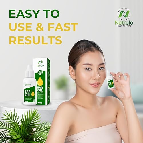 Miniatura 7 de Aceite orgánico de oído para infecciones de oído  Gotas naturales para el dolor de oído, eliminación de orejas de nadador y cera  Remedio para el