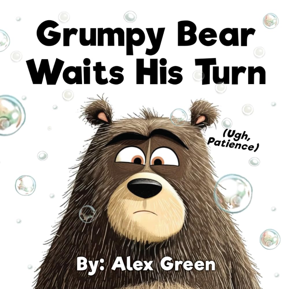 Grumpy Bear Waits His Turn (Ugh, Patience)