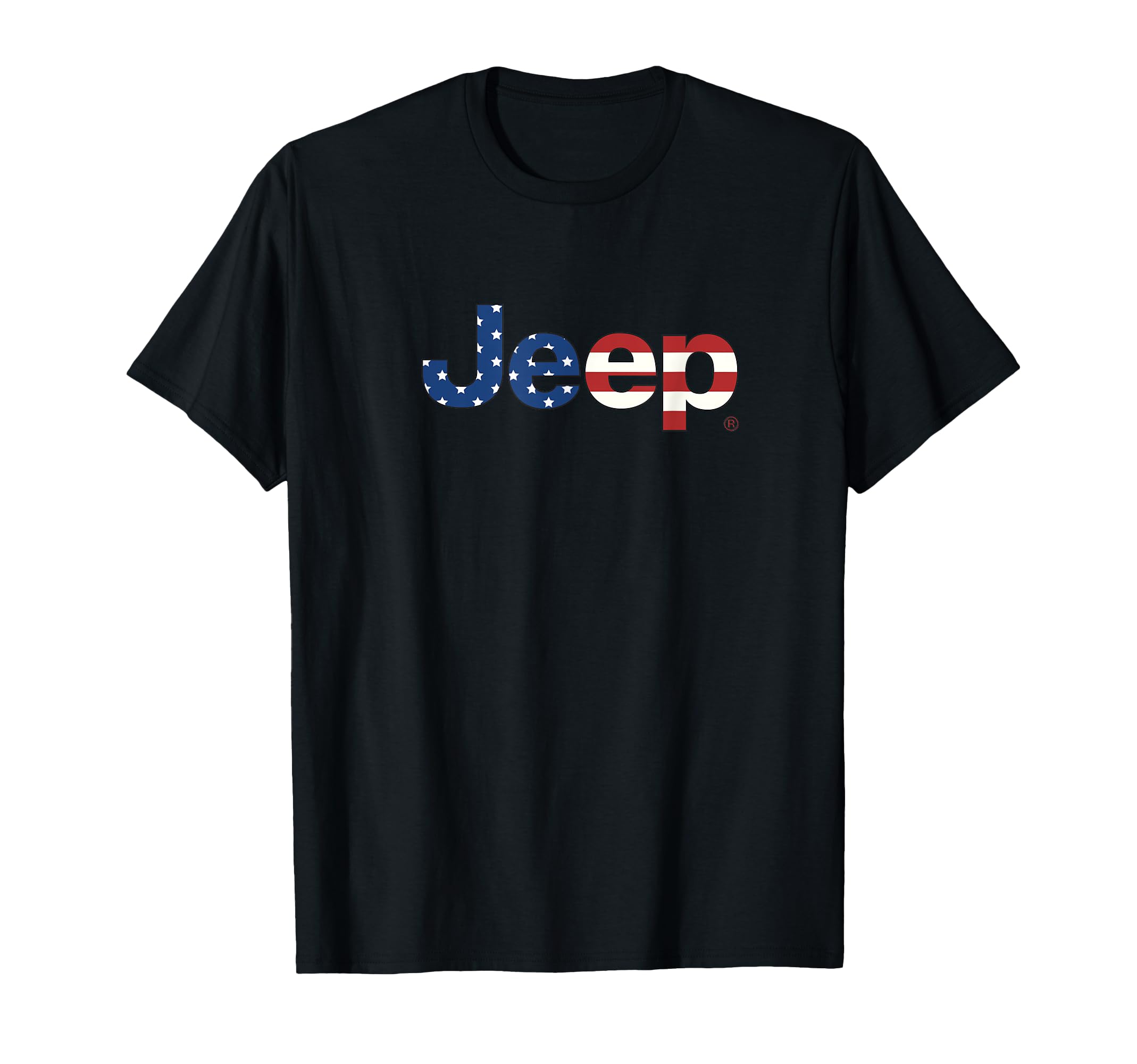 Jeep Flag Wordmark Logo T-Shirt