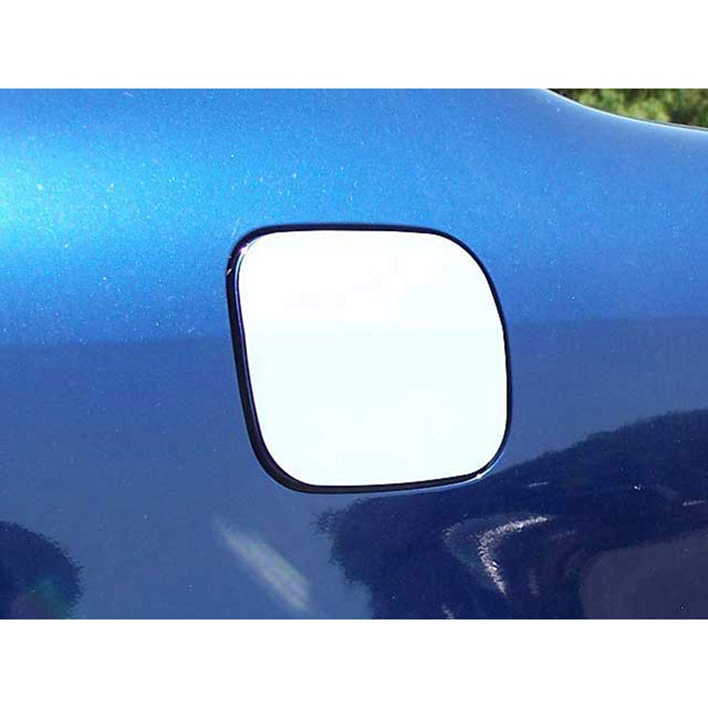 Upgrade Your Auto Luxury FX Chrome Fuel Gas Door Cover w/Crease for Toyota Corolla 2003-2008