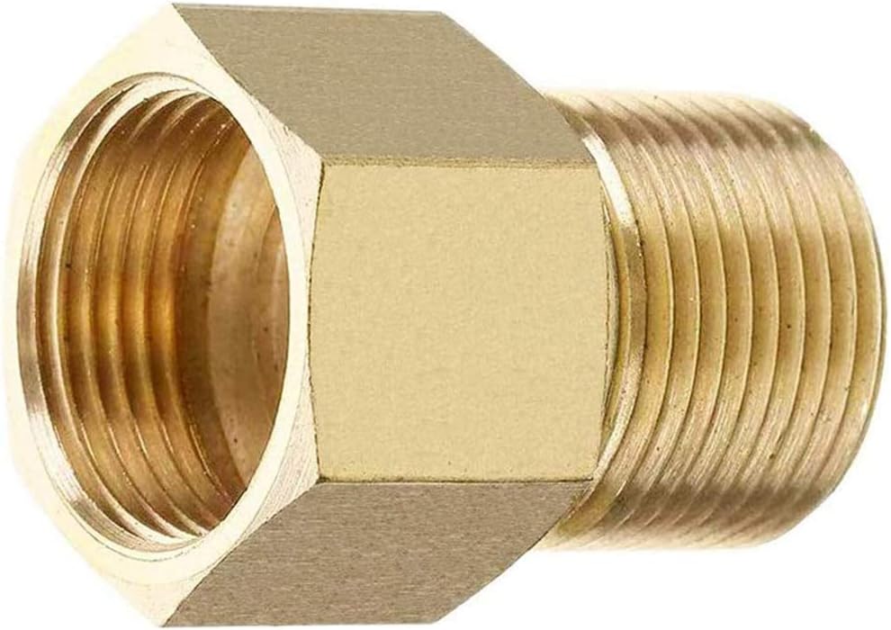 Raccordo filettato in ottone, adattatore maschio-femmina for