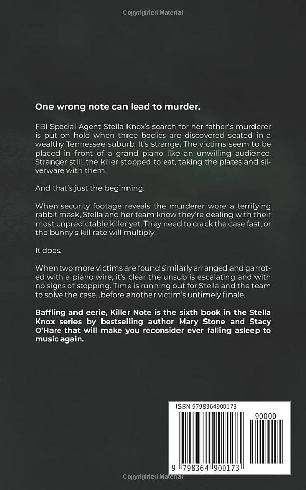 Killer Note (Stella Knox FBI Mystery Series) - Image 2