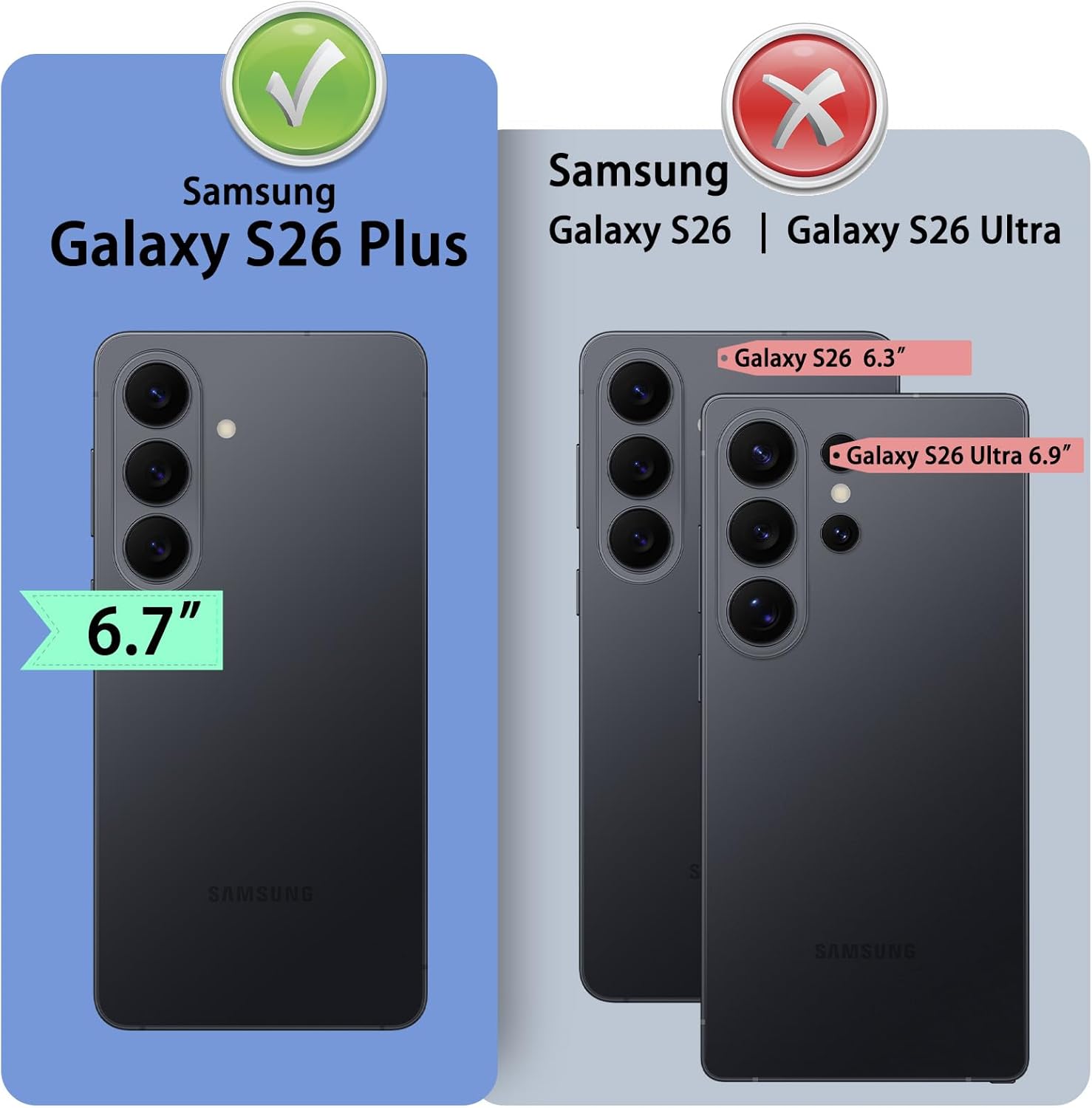 DuckSky Compatible with Samsung Galaxy S26 Plus Genuine Leather Wallet case【RFID Blocking】【4 Credit Card Holder】【Real Leather】 Flip Phone case Cover Women Men for Samsung S26 Plus case Light Brown