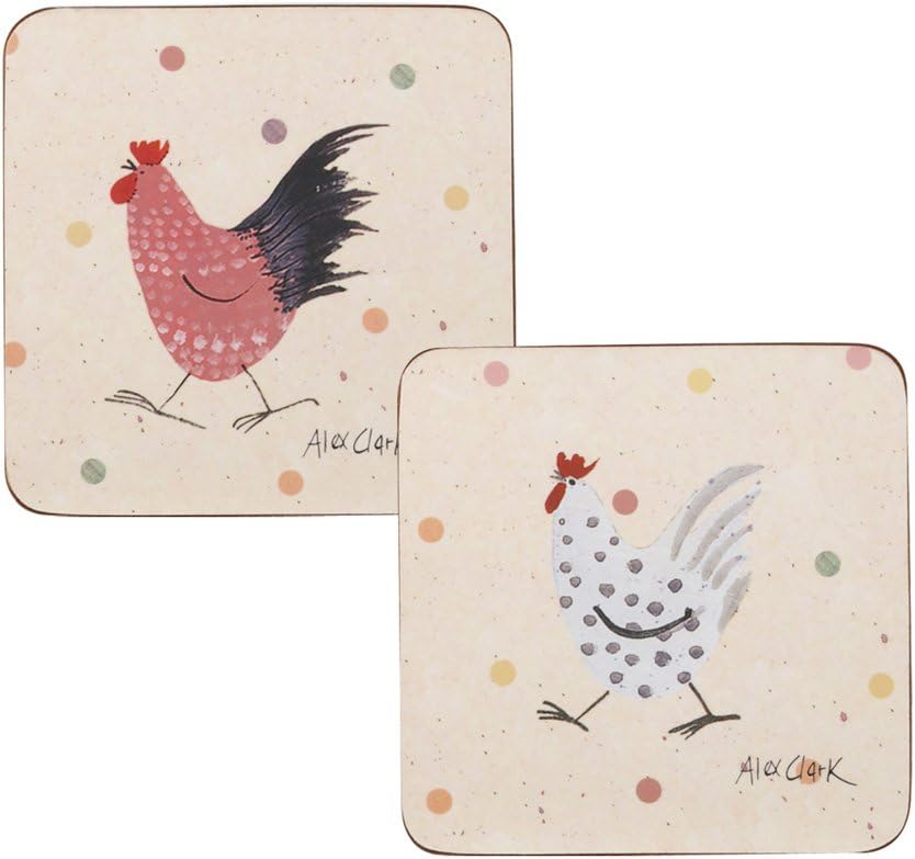 Alex Clark Rooster Coasters