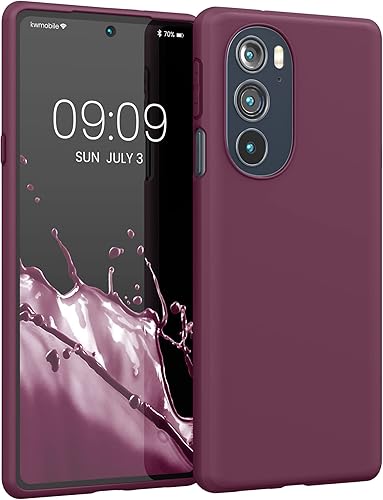 Miniatura 1 de kwmobile Funda compatible con Motorola Edge 30 ProEdge Plus 2022  Edge X30 - Funda protectora de silicona TPU suave y delgada, color azul y verde