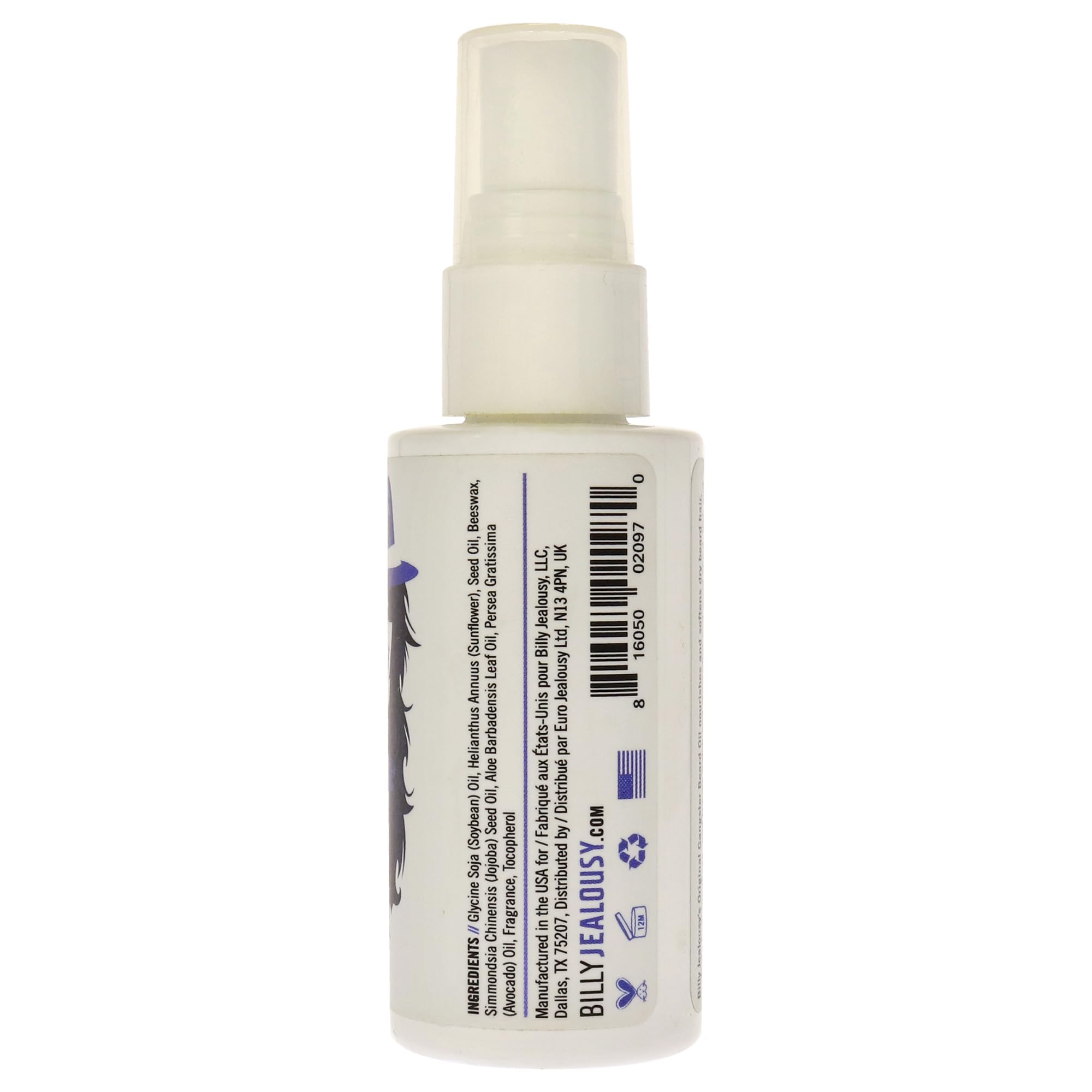 Billy Jealousy Oryginalny olejek do brody Gangster dla mężczyzn, 57 ml