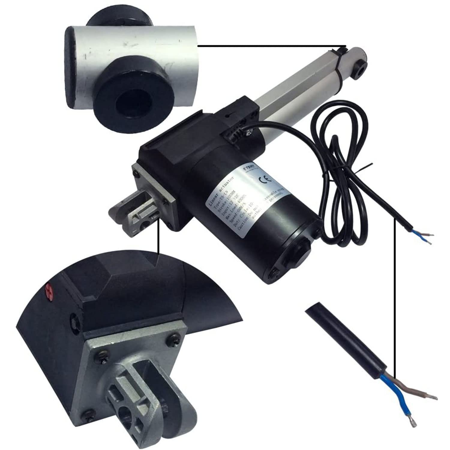 Attuatore Lineare 12V/24V Potente - Per Cancelli, Camper E Macchine Agricole | Fino A 1000N - Foto 6