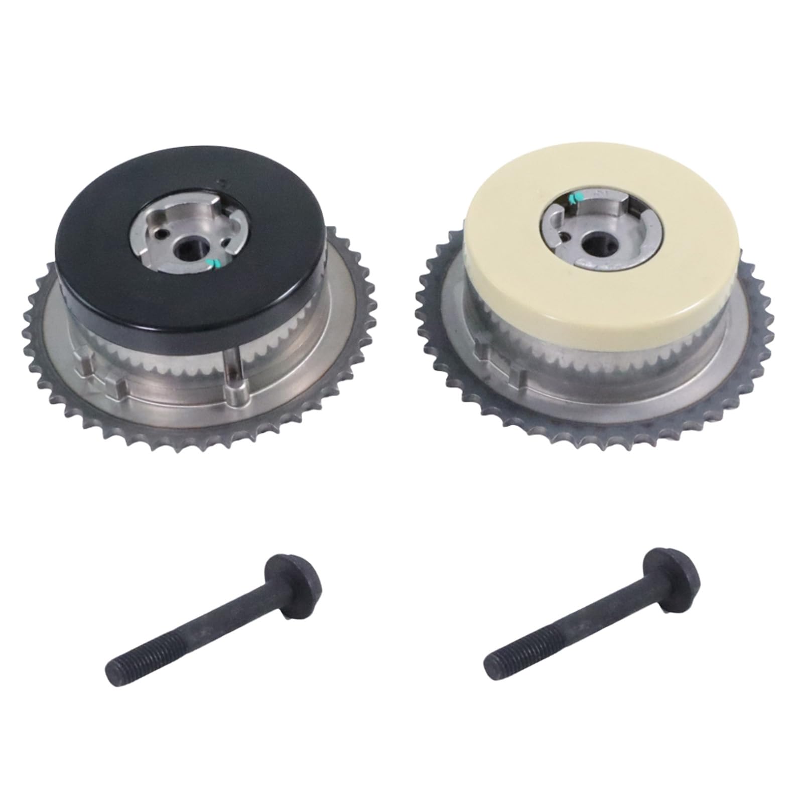INGKAN 12578515 12578516 Intake Exhaust Timing Camshaft VVT Sprocket Fits for Buick Regal 11-13, Chevy Cobalt 06-10/ HHR 06-11/ Malibu 08-12, GMC
