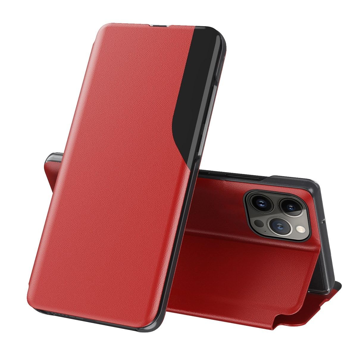 Étui pour iPhone 15 Pro Max König Design clapet support anti rayure