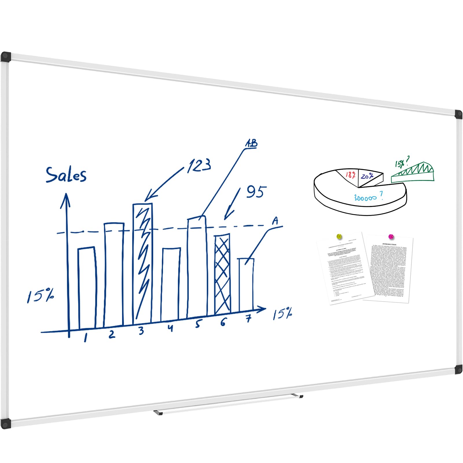 Photo 1 of XBoard Magnetic Dry Erase Board 4' x 8'