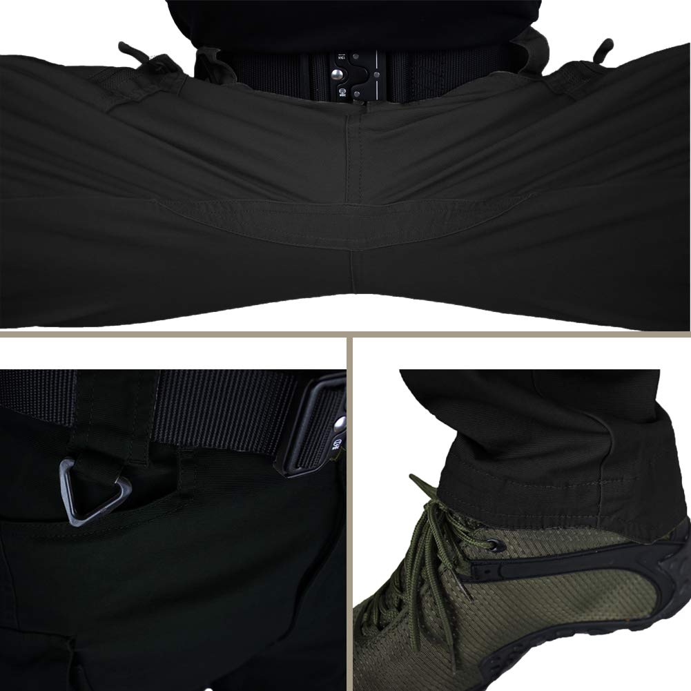 Pantaloni Militari da Combattimento tattico da Uomo, Pantaloni da Lavoro Cargo da Lavoro all'aperto Pantaloni da Lavoro in Cotone